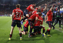 Osasuna tumba al Real Madrid en el minuto 90 y deja el liderato a merced del Barcelona