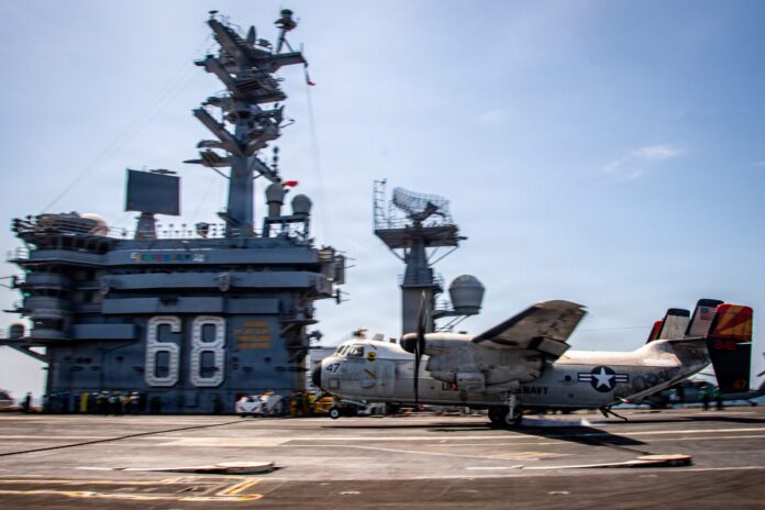 El portaviones USS Nimitz llegó a Panamá en su gira