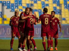 La Vinotinto subió un puesto en el ranking Fifa tras su fecha amistosa