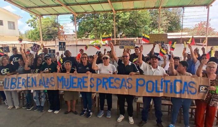Cientos de militantes de Encuentro Ciudadano exigieron en Lara la