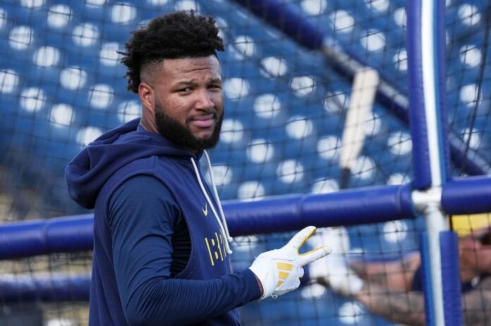 El venezolano Jackson Chourio todavía no está listo para batear