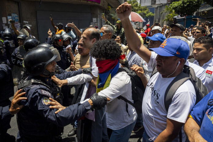 Liberaron a cuatro manifestantes detenidos durante la protesta sindical reprimida