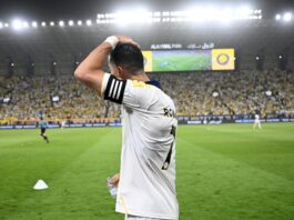 Al fin Cristiano celebró un título con Al Nassr tras marcar doblete que lo acerca a los 1000 goles