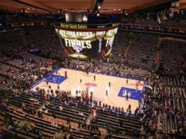 Trump arribó al Madison Square Garden para asistir al tercer partido de las Finales de NBA (VIDEO)